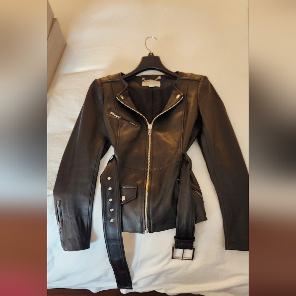 Michael Kors Leather Jacket